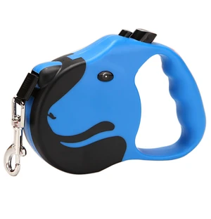 Retractable Dog Leashe, 16 Feet Blue Automatic Dog Walking Rope with Switch and Non-Slip Handle for Walk a Dog (Blue) Retractable Dog Leashe, 16 Feet Blue Automatic Dog Walking Rope with Switch and Non-Slip Handle for Walk a Dog (Blue)