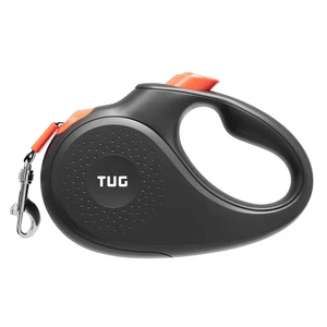 360° Tangle-Free Retractable Dog Leash | 16 ft Strong Nylon Tape (Medium, Black/Orange) 360° Tangle-Free Retractable Dog Leash | 16 ft Strong Nylon Tape (Medium, Black/Orange)