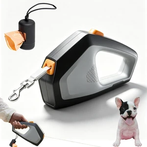 Retractable Dog Leash,3-Mode, 360° Tangle-Free, 16.9ft for 120lb Dogs | 360° Tangle-Free, 3-Mode One-Touch Brake, 16.9ft Tear-Resistant Rope, Ergonomic Grip, Poop Bag Holder, Fits Dogs Up to 120lb Retractable Dog Leash,3-Mode, 360° Tangle-Free, 16.9ft for 120lb Dogs | 360° Tangle-Free, 3-Mode One-Touch Brake, 16.9ft Tear-Resistant Rope, Ergonomic Grip, Poop Bag Holder, Fits Dogs Up to 120lb