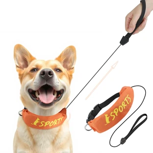 Retractable Large Dog Leash and Collar Set, Dog Collar with 31" Length Leash Built-in for Large Dogs, D-Ring to Hang Pet Tags, All in One Auto-Retracting Leash Collar, L Retractable Large Dog Leash and Collar Set, Dog Collar with 31" Length Leash Built-in for Large Dogs, D-Ring to Hang Pet Tags, All in One Auto-Retracting Leash Collar, L