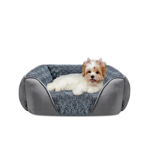 Rectangle Washable Orthopedic Dog Bed for Small, Medium and Large Dogs, Soft Calming, Sleeping Puppy Bed Durable Pet Cuddler with Anti-Slip Bottom, S (20"x19"x6") Rectangle Washable Orthopedic Dog Bed for Small, Medium and Large Dogs, Soft Calming, Sleeping Puppy Bed Durable Pet Cuddler with Anti-Slip Bottom, S (20"x19"x6")