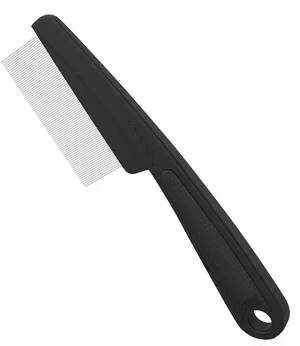 Dandruff Comb Removal 0.5mm Metal Fine Tooth Scalp Detox Hair Care Tool 1PC |Build Up Flakes Lice Comb, Stainless Steel Teeth, Self Cleaning, Scalp Massage, Anti Slip Handle, for Women Men Kids, Black Dandruff Comb Removal 0.5mm Metal Fine Tooth Scalp Detox Hair Care Tool 1PC |Build Up Flakes Lice Comb, Stainless Steel Teeth, Self Cleaning, Scalp Massage, Anti Slip Handle, for Women Men Kids, Black