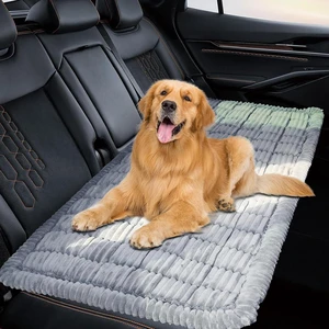 Dog Bed for Car Back Seat Non-Slip, Backseat Dog Bed Mat for Backseat Extenders, Pet Car Blanket Seat Cover for SUVs Trucks Sedans, Soft Machine Washable Travel Dog Bed (51" x 23.5") Dog Bed for Car Back Seat Non-Slip, Backseat Dog Bed Mat for Backseat Extenders, Pet Car Blanket Seat Cover for SUVs Trucks Sedans, Soft Machine Washable Travel Dog Bed (51" x 23.5")