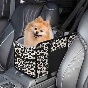 Portable Dog Car Seat for Small Dogs, Puppy Car Seat, Leopard | Booster Seat With Safety Leash & Adjustable Straps Keeps Small Dogs Secure. Removable Washable Cushion. Fits Most Cars. Portable Dog Car Seat for Small Dogs, Puppy Car Seat, Leopard | Booster Seat With Safety Leash & Adjustable Straps Keeps Small Dogs Secure. Removable Washable Cushion. Fits Most Cars.