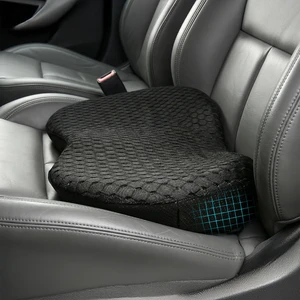 Car Seat Cushion Memory Foam Wedge Seat Cushions for Driving | Memory Foam Pad Relieves Sciatica & Back Pain, Breathable Mesh Cover, Road Trip Essentials, Fit for Car, SUV & Truck Car Seat Cushion Memory Foam Wedge Seat Cushions for Driving | Memory Foam Pad Relieves Sciatica & Back Pain, Breathable Mesh Cover, Road Trip Essentials, Fit for Car, SUV & Truck