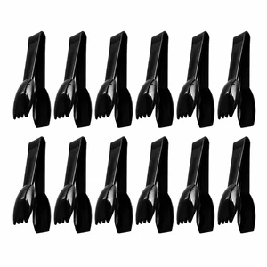 42290 Utility Tong, High Heat Polycarbonate Plastic, Straight Edge, 6 Inch, Set of 12, Black 42290 Utility Tong, High Heat Polycarbonate Plastic, Straight Edge, 6 Inch, Set of 12, Black