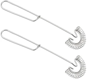 2 Pack Stainless Steel Coil & Flat Whisks for Eggs, Sauces, Gravy | Scandinavian Handheld Beater with Ergonomic Grip for Cream, Milk, Baking & Roux. Dishwasher Safe. Whisking Tool for Cooking 2 Pack Stainless Steel Coil & Flat Whisks for Eggs, Sauces, Gravy | Scandinavian Handheld Beater with Ergonomic Grip for Cream, Milk, Baking & Roux. Dishwasher Safe. Whisking Tool for Cooking
