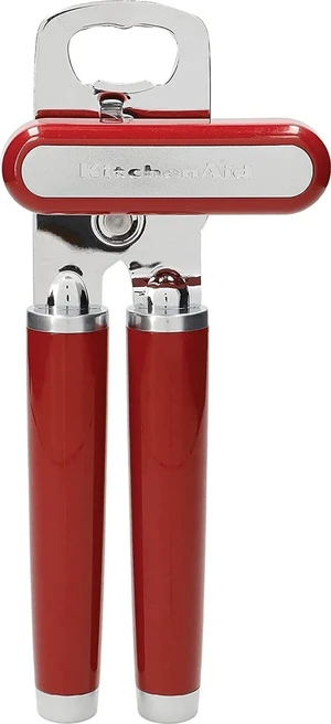 Classic Multifunction Can Opener and Bottle Opener Easy to Use, Razor Sharp Stainless Steel Cutting Wheel, Soft Ergonomic Handles, Empire Red Classic Multifunction Can Opener and Bottle Opener Easy to Use, Razor Sharp Stainless Steel Cutting Wheel, Soft Ergonomic Handles, Empire Red