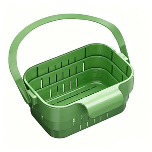 Hanging Sink Drain Basket for Kitchen, Foldable Faucet Basket | Foldable Hanging Sink Basket with Drain Design for Rinsing Produce, Drying Utensils and Organizing Kitchen Space Hanging Sink Drain Basket for Kitchen, Foldable Faucet Basket | Foldable Hanging Sink Basket with Drain Design for Rinsing Produce, Drying Utensils and Organizing Kitchen Space
