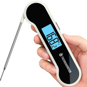 0.5 Sec Instant Read Meat Thermometer Digital for Cooking, White | NIST ±0.5 Precision Food Thermometer, Kitchen Gadgets for Oven Grill Candy BBQ Accessories, Gifts for Him Dad Men Birthday 0.5 Sec Instant Read Meat Thermometer Digital for Cooking, White | NIST ±0.5 Precision Food Thermometer, Kitchen Gadgets for Oven Grill Candy BBQ Accessories, Gifts for Him Dad Men Birthday