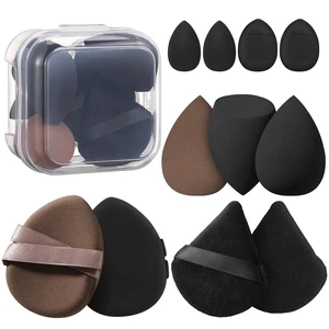 11Pcs Makeup Sponge Set with 5pcs Make Up Sponges,4pcs Cushion Foundation Puff and 2pcs Powder Puff for Foundation and Powder 11Pcs Makeup Sponge Set with 5pcs Make Up Sponges,4pcs Cushion Foundation Puff and 2pcs Powder Puff for Foundation and Powder