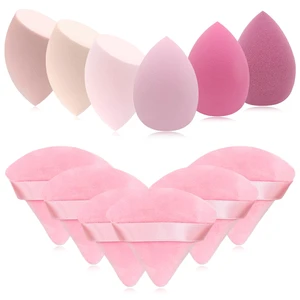 6+6 Professional Makeup Sponge Set,2.76 inch Portable Soft Sponge Setting Face Puffs,Multicolor Makeup Blending Sponge Cosmetic Applicator for Loose Powder,Liquid,Facial Makeup ToolsPink) 6+6 Professional Makeup Sponge Set,2.76 inch Portable Soft Sponge Setting Face Puffs,Multicolor Makeup Blending Sponge Cosmetic Applicator for Loose Powder,Liquid,Facial Makeup ToolsPink)