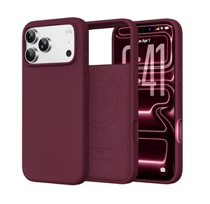 Magnetic for iPhone 18 Pro /17 Pro Case Silicone, Wine Red | Compatible with MagSafe, Shockproof Drop Protection Cover Phone Case with Anti-Scratch Microfiber Lining Magnetic for iPhone 18 Pro /17 Pro Case Silicone, Wine Red | Compatible with MagSafe, Shockproof Drop Protection Cover Phone Case with Anti-Scratch Microfiber Lining