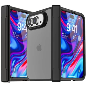 for 18 Duo Ultra Case,Fold Matte Translucent Hinge Protection | Heavy Duty Protection, Translucent Matte, 18FT Military Grade Drop Proof, Protective Phone Cover,Black for 18 Duo Ultra Case,Fold Matte Translucent Hinge Protection | Heavy Duty Protection, Translucent Matte, 18FT Military Grade Drop Proof, Protective Phone Cover,Black
