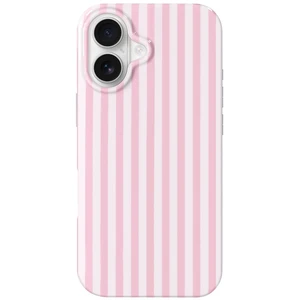 for iPhone 17 Case Cute Striped Aesthetic Design Simple Stripes Cover 6.3", Thin Slim Soft TPU Bumper Shockproof Rubber Protective Phone Cases for Women Girls Girly Boys, Pink and White for iPhone 17 Case Cute Striped Aesthetic Design Simple Stripes Cover 6.3", Thin Slim Soft TPU Bumper Shockproof Rubber Protective Phone Cases for Women Girls Girly Boys, Pink and White