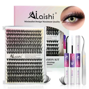 Lash Clusters Kit, DIY Cluster Eyelash Extensions 916mm, 30D+40D, 280pcs, D Curl Natural Volume Lashes with Lash Bond and Seal, TweezersWaterproof Fake Cat Eye Wispy Individual Clusters(16MIX1-1-S) Lash Clusters Kit, DIY Cluster Eyelash Extensions 916mm, 30D+40D, 280pcs, D Curl Natural Volume Lashes with Lash Bond and Seal, TweezersWaterproof Fake Cat Eye Wispy Individual Clusters(16MIX1-1-S)