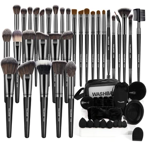 Makeup Brushes 54 Pcs Makeup Tool Set, Multi-functional Makeup Kit Premium Synthetic Brush Make up Brushes Set for Women Girl (Black, 54 Pcs) Makeup Brushes 54 Pcs Makeup Tool Set, Multi-functional Makeup Kit Premium Synthetic Brush Make up Brushes Set for Women Girl (Black, 54 Pcs)
