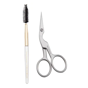 Eyebrow Shaping Scissors & Brush Stainless Steel Eyebrow Shaping Scissors & Brush Stainless Steel