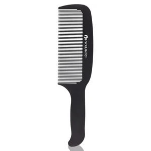 901 Carbon Flat Top Clipper Comb for Clipper-cuts and Flattops | 230 Heat Resistant Hair Cutting Combs for Men,Women,Anti-Static Professional Barber Clipper Comb for Fade Blending Flat Top 901 Carbon Flat Top Clipper Comb for Clipper-cuts and Flattops | 230 Heat Resistant Hair Cutting Combs for Men,Women,Anti-Static Professional Barber Clipper Comb for Fade Blending Flat Top