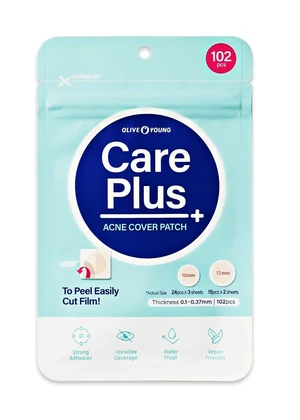 Care Plus Spot Patch | Hydrocolloid Acne Korean Spot Patch to Cover Zits, Pimples and Blemishes, for Troubled Skin and Face (Hydrocolloid, 102 Count (Pack of 1)) Care Plus Spot Patch | Hydrocolloid Acne Korean Spot Patch to Cover Zits, Pimples and Blemishes, for Troubled Skin and Face (Hydrocolloid, 102 Count (Pack of 1))