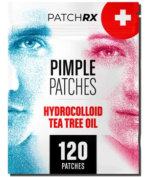 Pimple Patches for Face, Hydrocolloid Patch with Tea Tree Oil - Zit Stickers - Acne Blemish (120 Pack) Pimple Patches for Face, Hydrocolloid Patch with Tea Tree Oil - Zit Stickers - Acne Blemish (120 Pack)