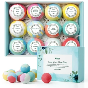 Bath Bombs for Women, Handmade Natural Bath Bomb with Shea Butter | Mothers Day Presents for Mom, Valentines Day Presents for Her and Him, White Elephant, Stocking Stuffers (12pcs)12-Scent Bath Bombs for Women, Handmade Natural Bath Bomb with Shea Butter | Mothers Day Presents for Mom, Valentines Day Presents for Her and Him, White Elephant, Stocking Stuffers (12pcs)12-Scent