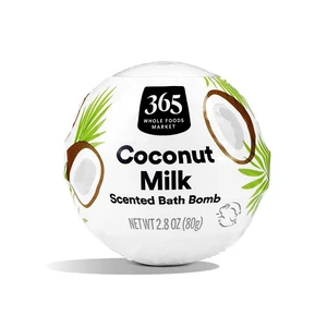 Coconut Milk Fizzing Bath Bomb, 2.3 oz Coconut Milk Fizzing Bath Bomb, 2.3 oz