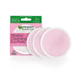Micellar Cleansing Eco Pads, Reusable, 3 Ultra-soft Microfiber Pads, 1 Count (Packaging May Vary) Micellar Cleansing Eco Pads, Reusable, 3 Ultra-soft Microfiber Pads, 1 Count (Packaging May Vary)