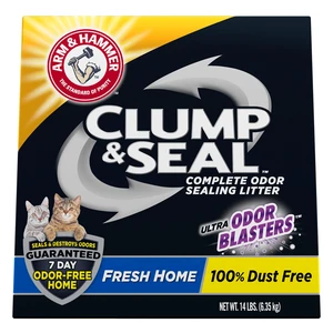 Clump & Seal Cat Litter, Fresh Scent 14lb Clump & Seal Cat Litter, Fresh Scent 14lb