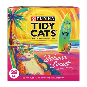 Bahama Sunset Scented Cat Litter | Odor control formula, forms tight clumps, 10-day odor control Bahama Sunset Scented Cat Litter | Odor control formula, forms tight clumps, 10-day odor control