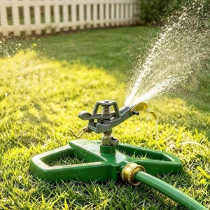 Heavy Duty Pulsating Impact Lawn Sprinkler 360° Adjustable Rotating Automatic Water Sprinkler for Yard with Metal Base, Large Area Irrigation Sprinkle for Garden, Covers Up to 4,500 Sq. Ft Heavy Duty Pulsating Impact Lawn Sprinkler 360° Adjustable Rotating Automatic Water Sprinkler for Yard with Metal Base, Large Area Irrigation Sprinkle for Garden, Covers Up to 4,500 Sq. Ft