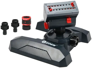 94125 Adjustable 4-Way Mini Turbo Oscillating Sprinkler W/Quick Connect Starter Set, 16 Nozzle, Covers up to 4,069 sq. ft. Heavy Weight Base 94125 Adjustable 4-Way Mini Turbo Oscillating Sprinkler W/Quick Connect Starter Set, 16 Nozzle, Covers up to 4,069 sq. ft. Heavy Weight Base