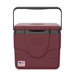 Chiller Cooler, Cranberry, 9-Quart | Coleman Chiller Series, TempLock Insulation, 9-Quart Capacity, Holds 4 Cans with 4 Pounds of Ice, Leak Resistant Chiller Cooler, Cranberry, 9-Quart | Coleman Chiller Series, TempLock Insulation, 9-Quart Capacity, Holds 4 Cans with 4 Pounds of Ice, Leak Resistant