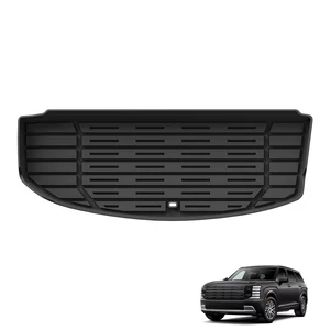 Cargo Liner for Hyundai Palisade 2026 7 Seats Accessories | 2026 Palisade Accessories,All Weather Cargo Mat,Trunk Mat,Heavy Duty,Car Mats,Non-slip,Easy to Clean,TPE,Black Cargo Liner for Hyundai Palisade 2026 7 Seats Accessories | 2026 Palisade Accessories,All Weather Cargo Mat,Trunk Mat,Heavy Duty,Car Mats,Non-slip,Easy to Clean,TPE,Black