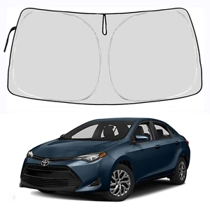 Toyota Corolla Windshield Sun Shade Cover for 2014-2025 Toyota Corolla 4-Layers Front Window Shade 240T Sunshade Sun Visor Protector Foldable Blocks UV Rays (Not for Corolla Cross) (2025-2014 Corolla) Toyota Corolla Windshield Sun Shade Cover for 2014-2025 Toyota Corolla 4-Layers Front Window Shade 240T Sunshade Sun Visor Protector Foldable Blocks UV Rays (Not for Corolla Cross) (2025-2014 Corolla)