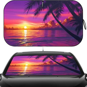 Windshield Sun Shade, Car Sun Shade Windshield with Storage Bag 55"X32" | Windshield Sun Shade Foldable Keeps Interior Cool, Foldable Sunshade for Car Windshield with Storage Bag for Cars, SUVs Windshield Sun Shade, Car Sun Shade Windshield with Storage Bag 55"X32" | Windshield Sun Shade Foldable Keeps Interior Cool, Foldable Sunshade for Car Windshield with Storage Bag for Cars, SUVs
