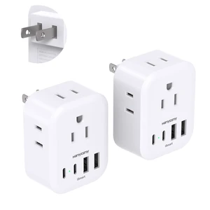US to Japan Plug Adapter, Japan Outlet Adapter for Travel 2 Pack | JapanTravel Adapter, 4 Outlets 4 USB Ports(2 USB C), USA to Japanese China Canada Mexico Philippines Peru Thailand Vietnam US to Japan Plug Adapter, Japan Outlet Adapter for Travel 2 Pack | JapanTravel Adapter, 4 Outlets 4 USB Ports(2 USB C), USA to Japanese China Canada Mexico Philippines Peru Thailand Vietnam