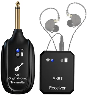 Wireless in Ear Monitor System, 2.4GHz Wireless IEM System, in-Ear Monitoring for Studio, Band (A88T) Wireless in Ear Monitor System, 2.4GHz Wireless IEM System, in-Ear Monitoring for Studio, Band (A88T)