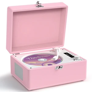Portable CD Player with Built-in Speakers, Vintage CD Player Bluetooth, Support Bluetooth in & Out, USB/AUX/Type-C Playback, with LED Screen, Headphone Jack, Ideal Gift for Music Lovers Portable CD Player with Built-in Speakers, Vintage CD Player Bluetooth, Support Bluetooth in & Out, USB/AUX/Type-C Playback, with LED Screen, Headphone Jack, Ideal Gift for Music Lovers