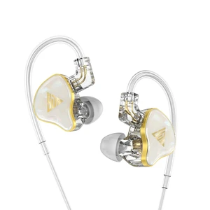 in Ear Monitor, HiFi Headphones with Dual Magnetic Dynamic Driver, White | Hybrid Banlance Armature with Dynamic in Ear Headphones IEM Earphones Gaming Earbuds no Mic in Ear Monitor, HiFi Headphones with Dual Magnetic Dynamic Driver, White | Hybrid Banlance Armature with Dynamic in Ear Headphones IEM Earphones Gaming Earbuds no Mic
