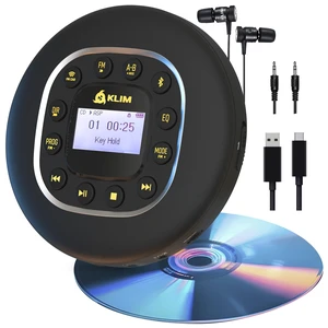 Journey Portable CD Player, Long Lasting Battery, Headphones and FM Radio | Connects to Any Car via AUX, Bluetooth or SD Card, Plus Recording, Equalizer, Speed Control Journey Portable CD Player, Long Lasting Battery, Headphones and FM Radio | Connects to Any Car via AUX, Bluetooth or SD Card, Plus Recording, Equalizer, Speed Control