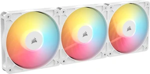 RS120-R ARGB 120mm PWM ARGB Reverse Fans Reverse Rotor, +5V ARGB Connections, Eight RGB LEDs, High Static Pressure, Daisy-Chain, Magnetic Dome Bearing, Zero RPM Mode Triple Pack White RS120-R ARGB 120mm PWM ARGB Reverse Fans Reverse Rotor, +5V ARGB Connections, Eight RGB LEDs, High Static Pressure, Daisy-Chain, Magnetic Dome Bearing, Zero RPM Mode Triple Pack White