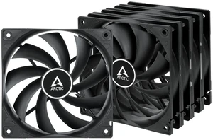 F12 (5 Pack) - PC Fans, 120mm Standard Case Fan, Low Noise, Quiet Motor, Computer, Fan Speed: 1350 RPM - Black F12 (5 Pack) - PC Fans, 120mm Standard Case Fan, Low Noise, Quiet Motor, Computer, Fan Speed: 1350 RPM - Black