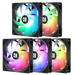 5 Pack TL-C12C-S CPU Fan 120mm ARGB Case Cooler Fan, 4pin PWM Silent Computer Fan with S-FDB Bearing Included, up to 1550RPM Cooling Fan5quantities 5 Pack TL-C12C-S CPU Fan 120mm ARGB Case Cooler Fan, 4pin PWM Silent Computer Fan with S-FDB Bearing Included, up to 1550RPM Cooling Fan5quantities
