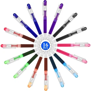 16 Pieces Disposable Fountain Pens Multicolor Set Colored Ink Writing Fountain Pens Assorted Color Extra Fine Point Nib for Calligraphy Sketching, Holiday Gifts Office School Supplies 16 Pieces Disposable Fountain Pens Multicolor Set Colored Ink Writing Fountain Pens Assorted Color Extra Fine Point Nib for Calligraphy Sketching, Holiday Gifts Office School Supplies