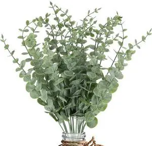 20pcs Eucalyptus Stems Artificial Eucalyptus Leaves Stems Artificial Fake Flowers for Home Office Flowers Bouquet Centerpiece Wedding Decoration Christmas Decor 2026 20pcs Eucalyptus Stems Artificial Eucalyptus Leaves Stems Artificial Fake Flowers for Home Office Flowers Bouquet Centerpiece Wedding Decoration Christmas Decor 2026