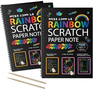 I&Art Scratch Art Books for Kids Scratch Art Paper Rainbow Scratch Art for Best Gifts I&Art Scratch Art Books for Kids Scratch Art Paper Rainbow Scratch Art for Best Gifts