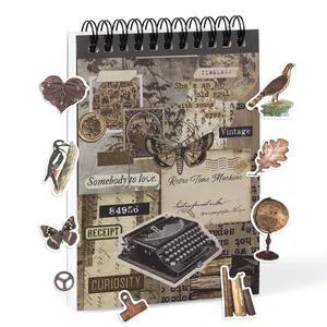 595Pcs Vintage Washi Stickers for Junk Journaling | 50 Sheets pre-cut dark academia ephemera in a portable booklet. No-residue washi material perfect for DIY scrapbooks 595Pcs Vintage Washi Stickers for Junk Journaling | 50 Sheets pre-cut dark academia ephemera in a portable booklet. No-residue washi material perfect for DIY scrapbooks