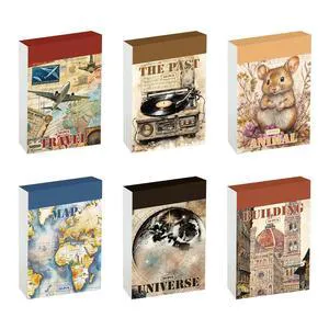 300 Pcs Vintage Aesthetic Washi Stickers Book - 6 Daily Life Scenery Themes Scrapbook Stickers Set for Journaling, Bullet Journal, Art Diary, Planner Notebook, Craft Gifts for Creatives 300 Pcs Vintage Aesthetic Washi Stickers Book - 6 Daily Life Scenery Themes Scrapbook Stickers Set for Journaling, Bullet Journal, Art Diary, Planner Notebook, Craft Gifts for Creatives