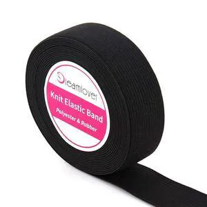 Elastic for Sewing, Melting Band for Wigs, 1 Inch X 6 Yard | for Lace Front Wigs, Waistbands, DIY Crafts, Clean Cut without Fraying, Odorless, Durable Elastic Material, Black Elastic for Sewing, Melting Band for Wigs, 1 Inch X 6 Yard | for Lace Front Wigs, Waistbands, DIY Crafts, Clean Cut without Fraying, Odorless, Durable Elastic Material, Black
